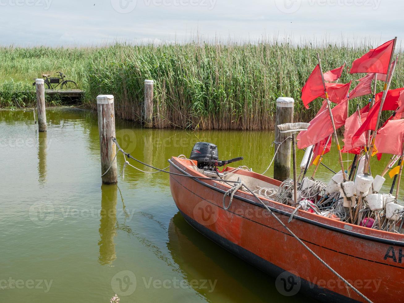 Ahrenshoop vid Östersjön i Tyskland foto