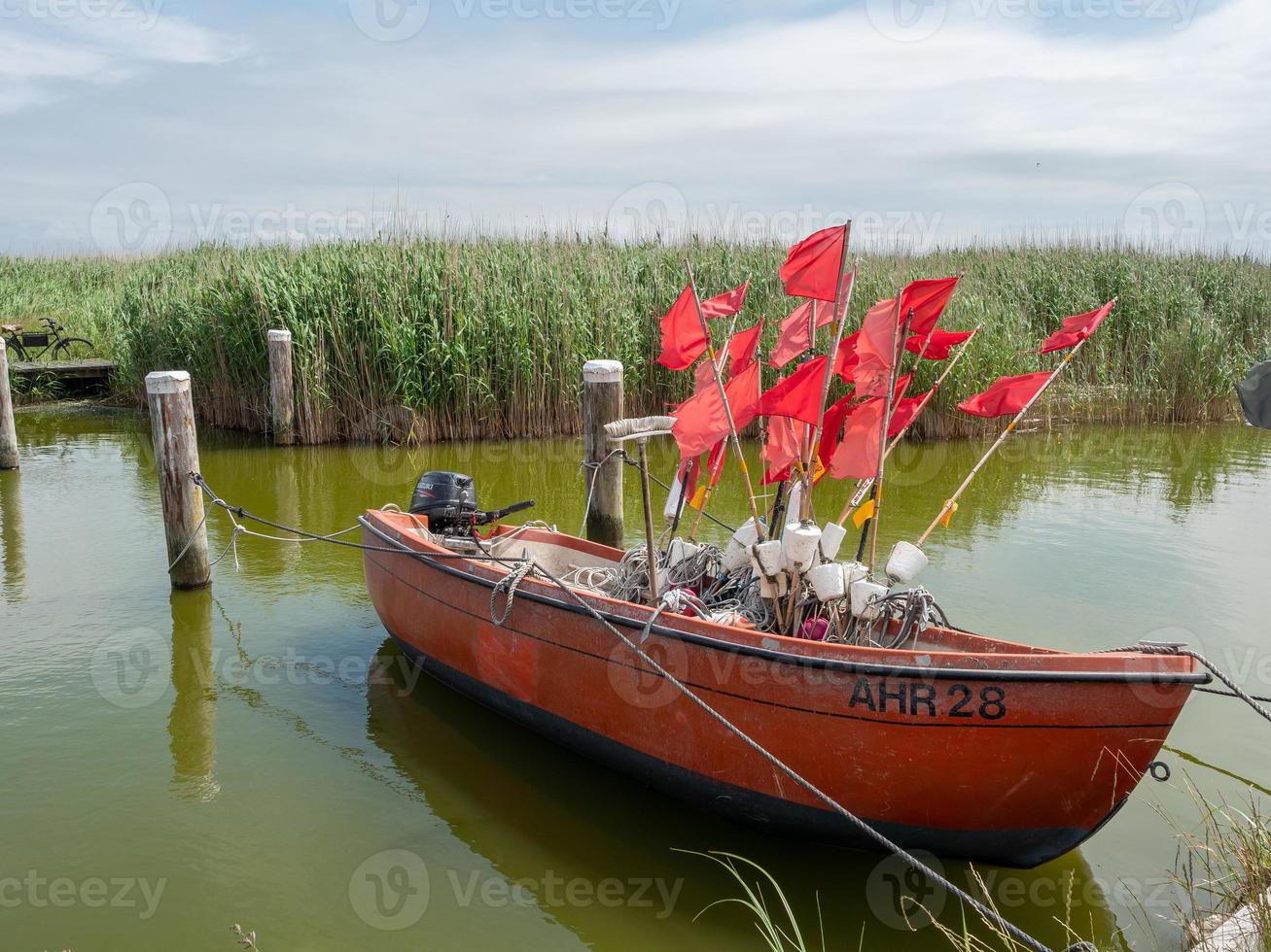 Ahrenshoop vid Östersjön i Tyskland foto