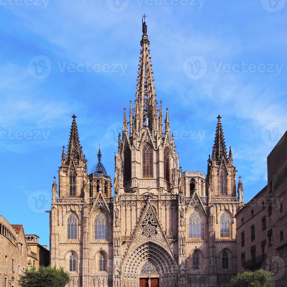 katedral i barcelona foto