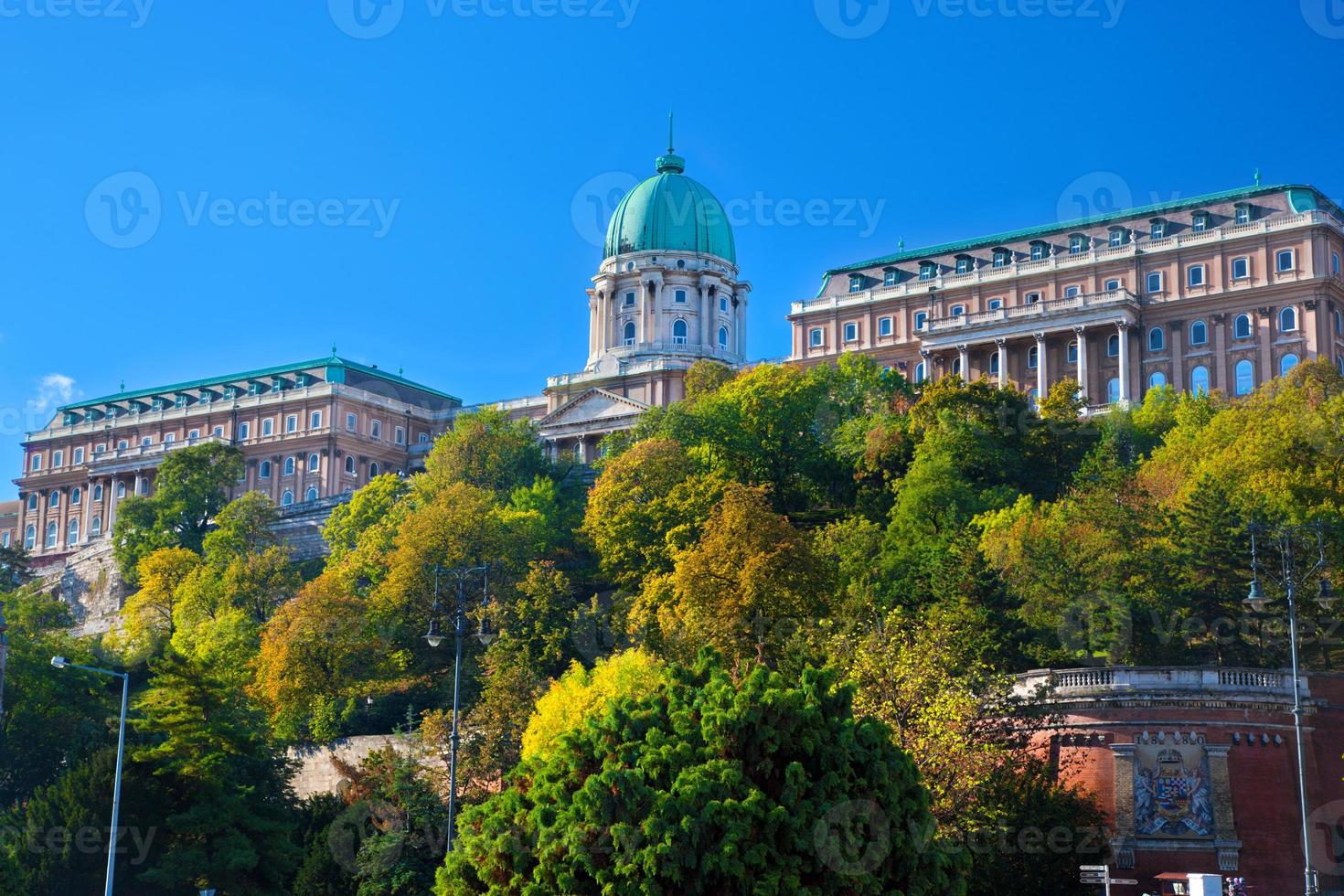 buda slott i budapest, ungern foto