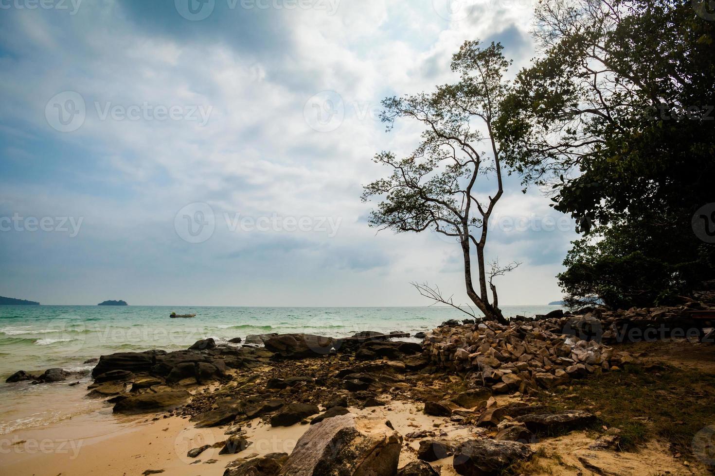tropiska landskap av Koh Rong foto