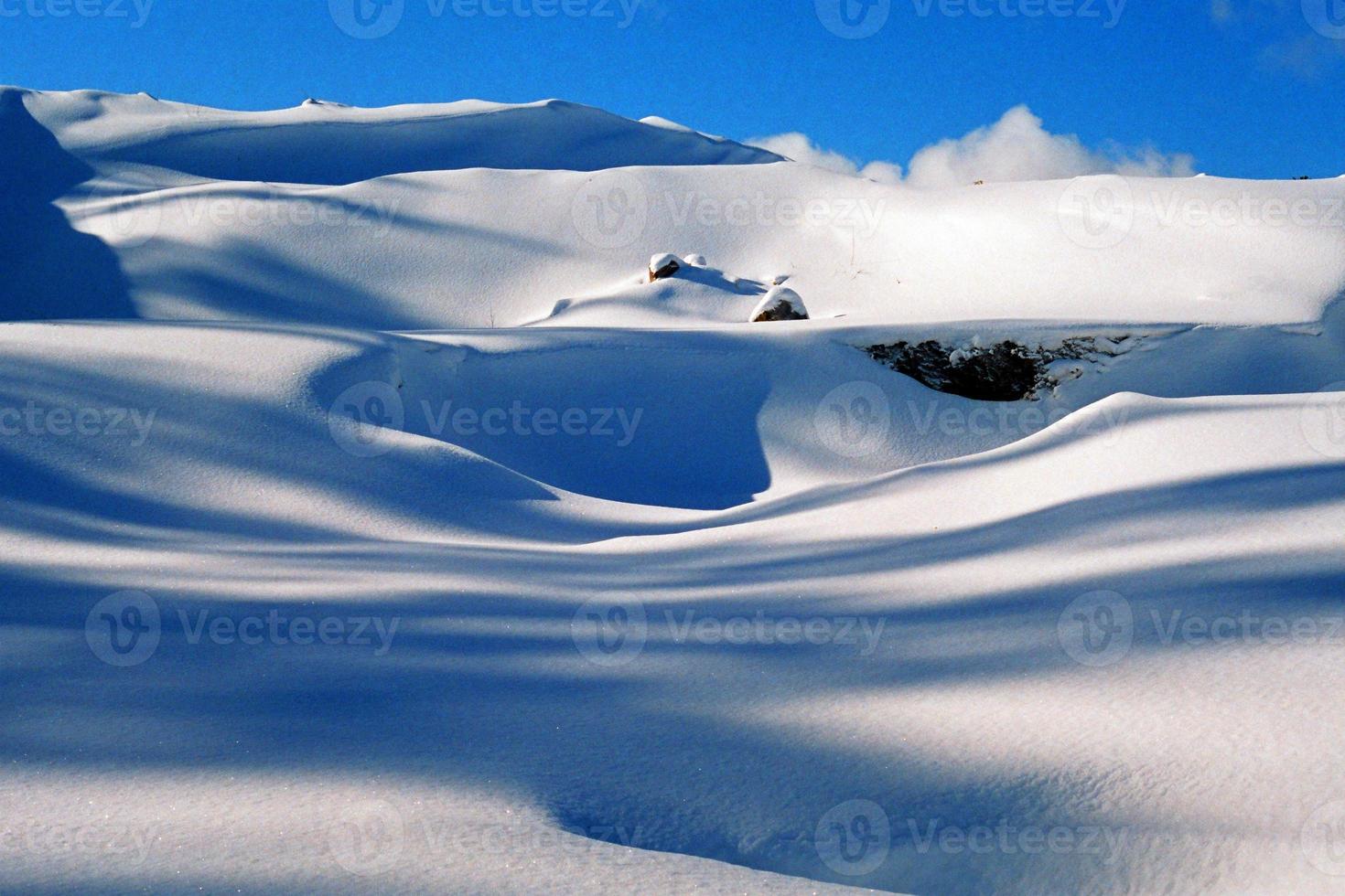 vinter, snö driver, bakgrund foto
