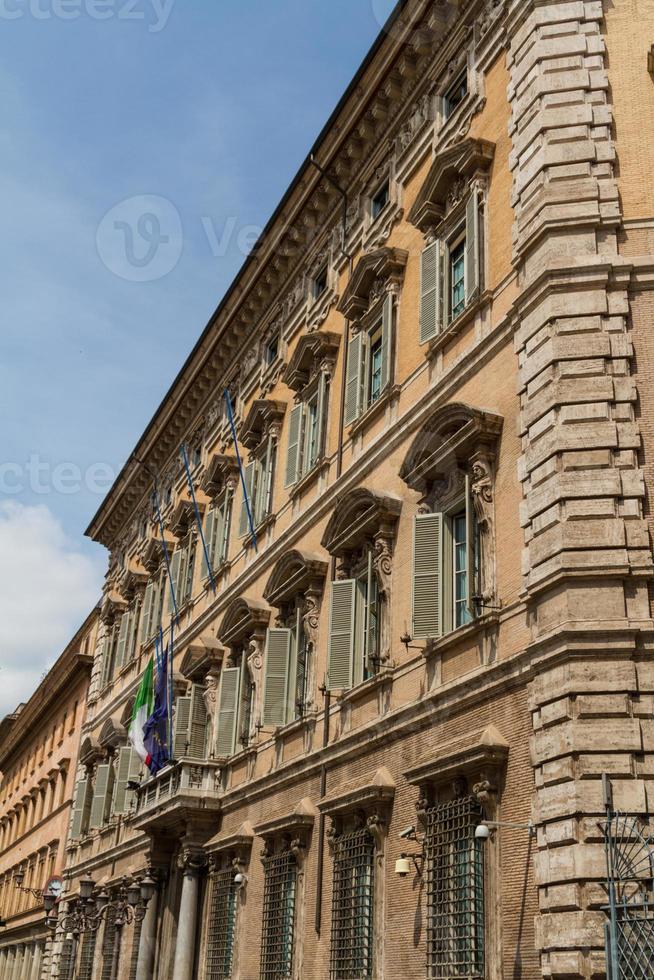 Rom, Italien. typiska arkitektoniska detaljer i den gamla staden foto