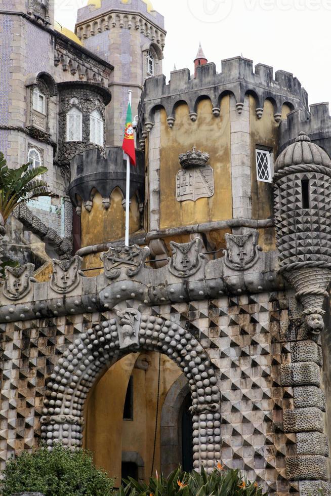 palacio da pena i sintra, portugal foto