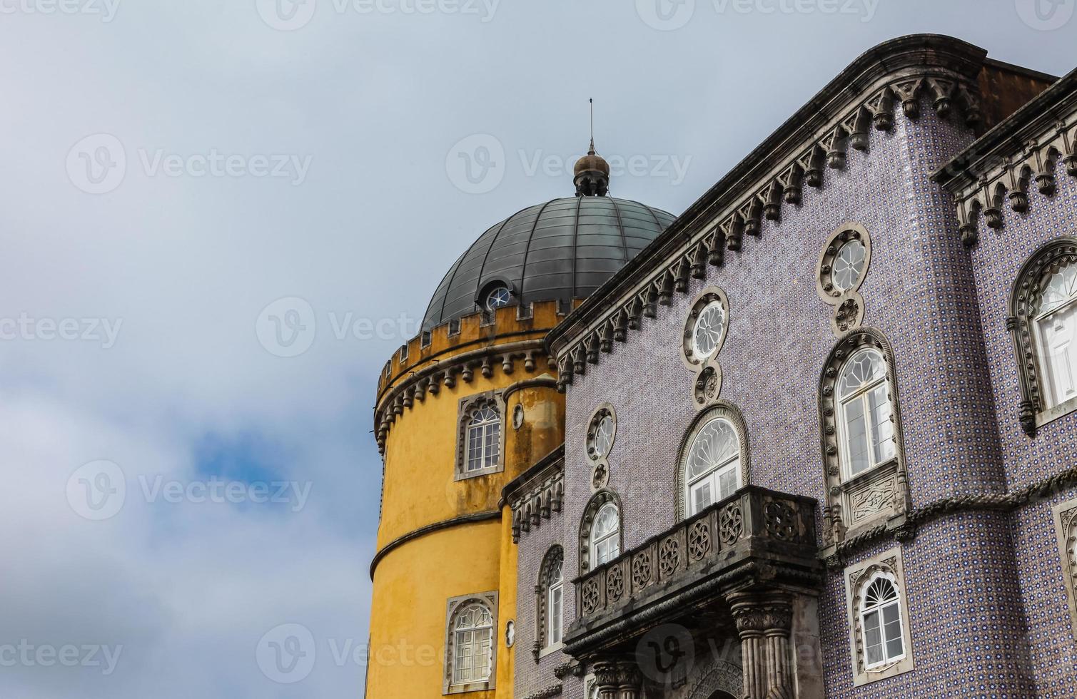 pena nationalpalats i sintra, portugal foto