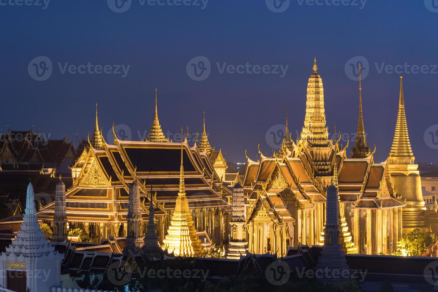 Stora palatset i Bangkok foto