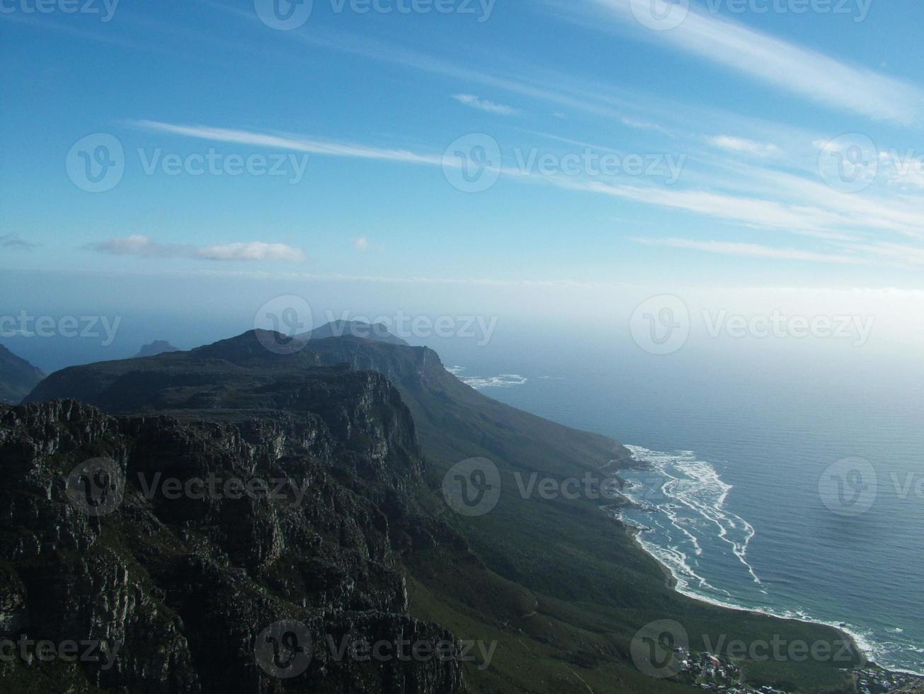 bord berg, västra udde, Sydafrika 002 foto