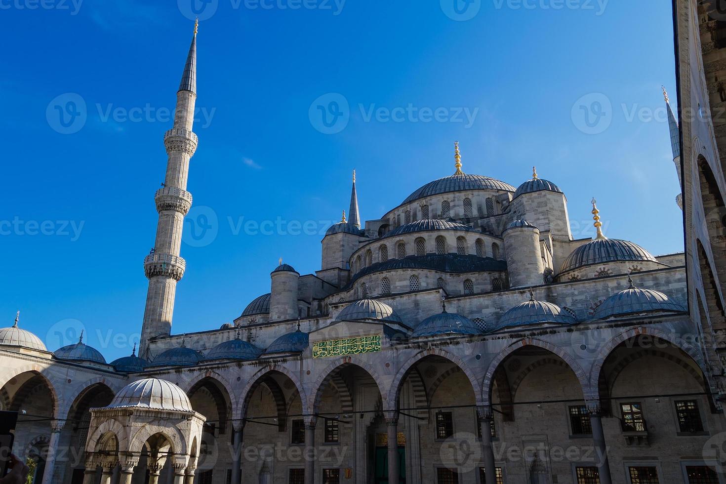 sultan ahmed moské, istanbul kalkon foto