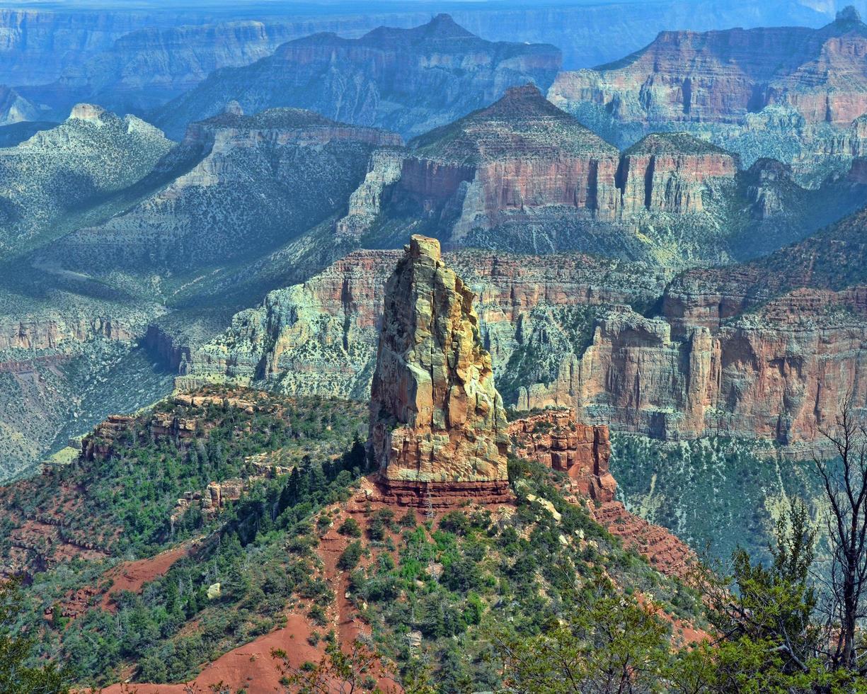 punkt kejserliga, högsta punkten på Grand canyon foto