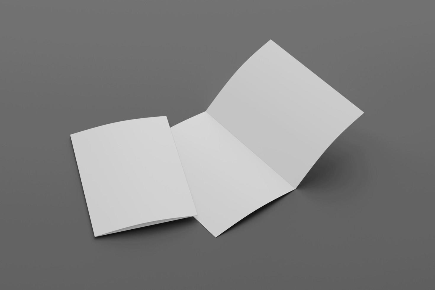 a5 bifold flyer tomma mockups foto