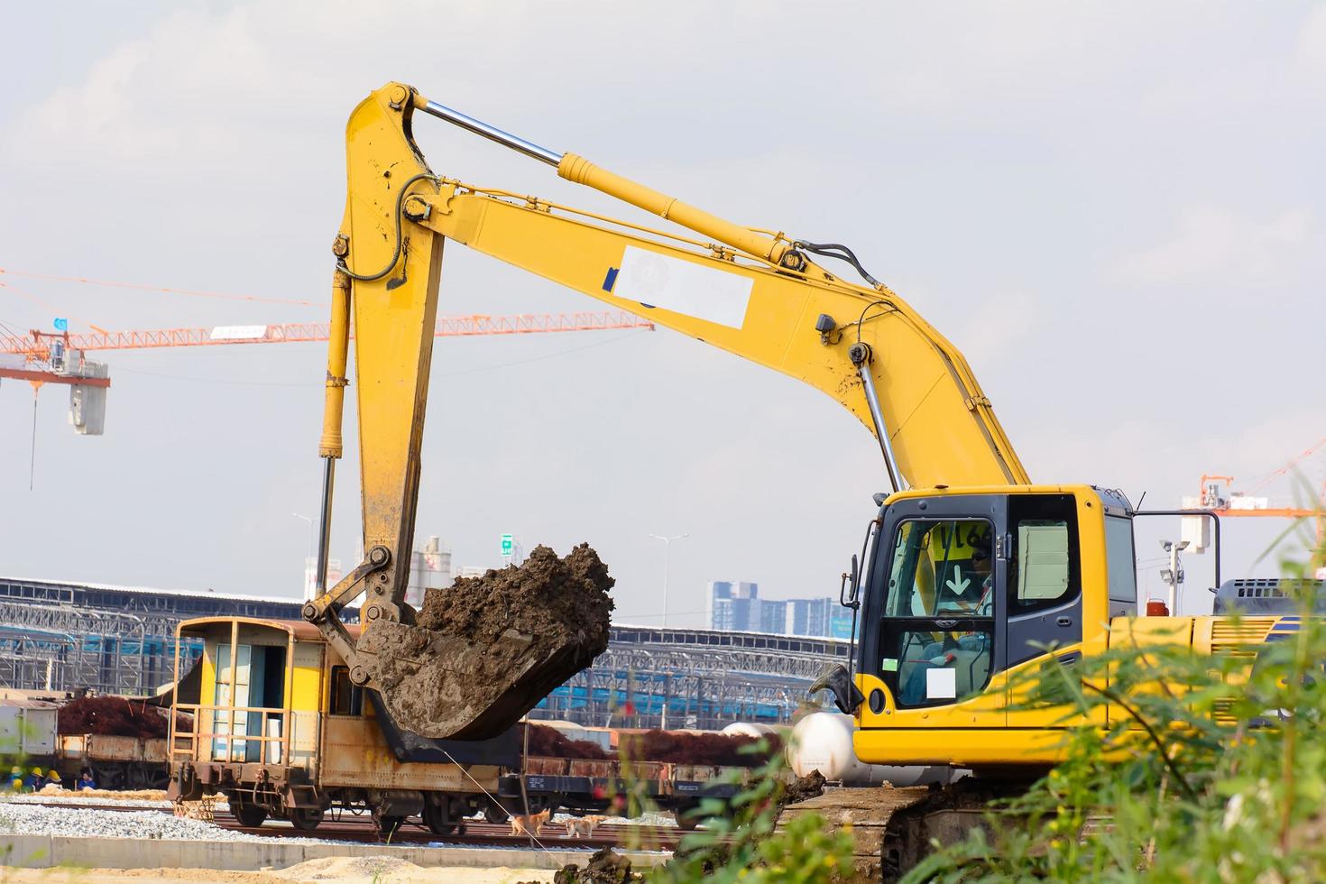 bulldozern fungerar foto