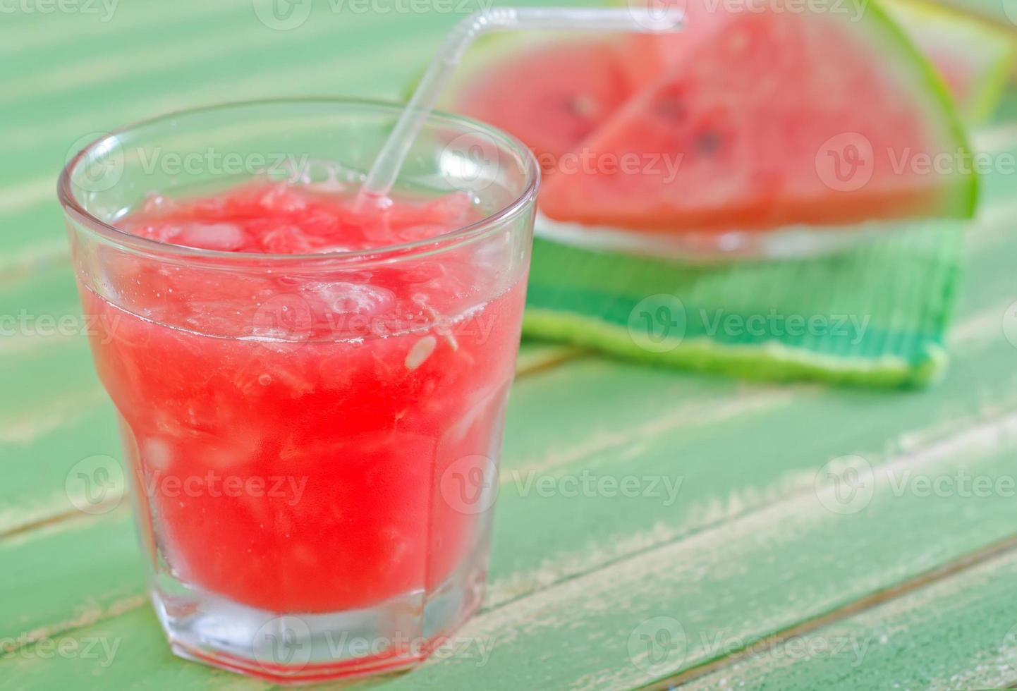 vattenmelons juice foto