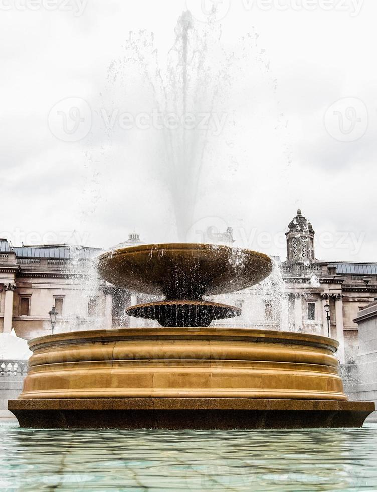 hdr trafalgar square, london foto