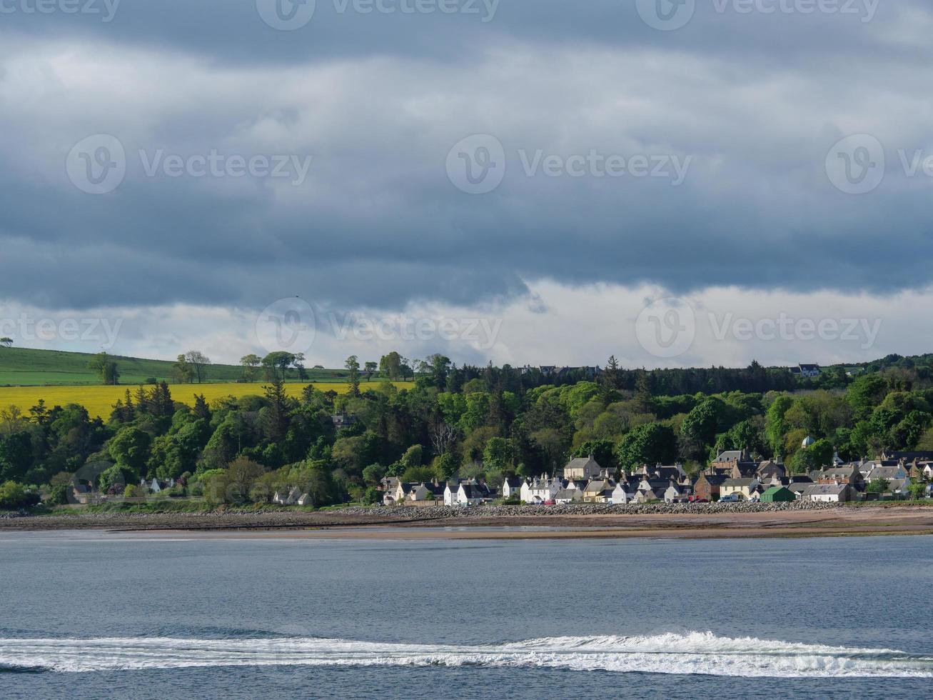 staden inverness och det skotska höglandet foto