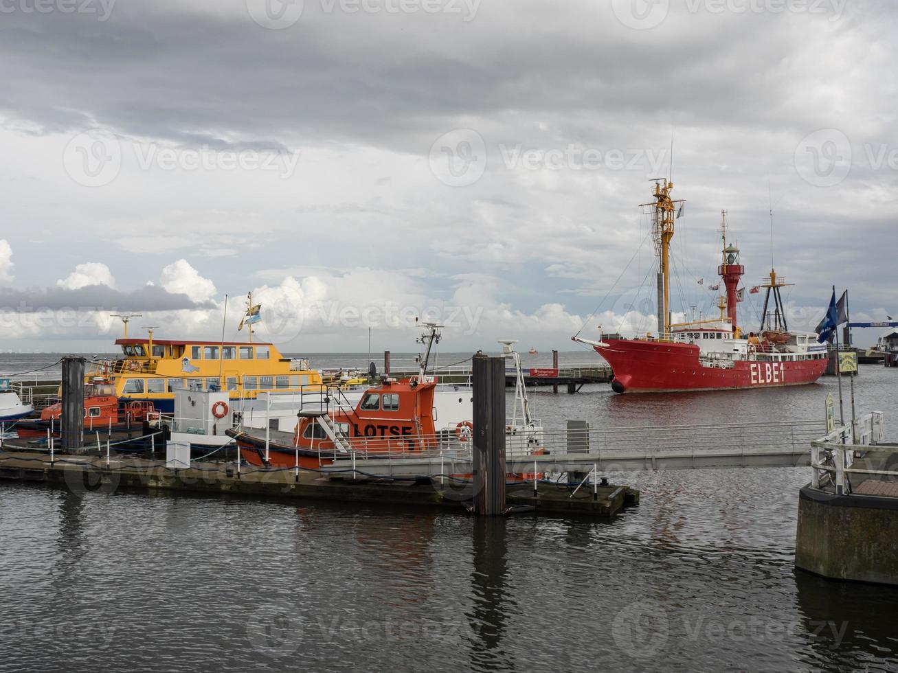 cuxhaven vid Nordsjön foto
