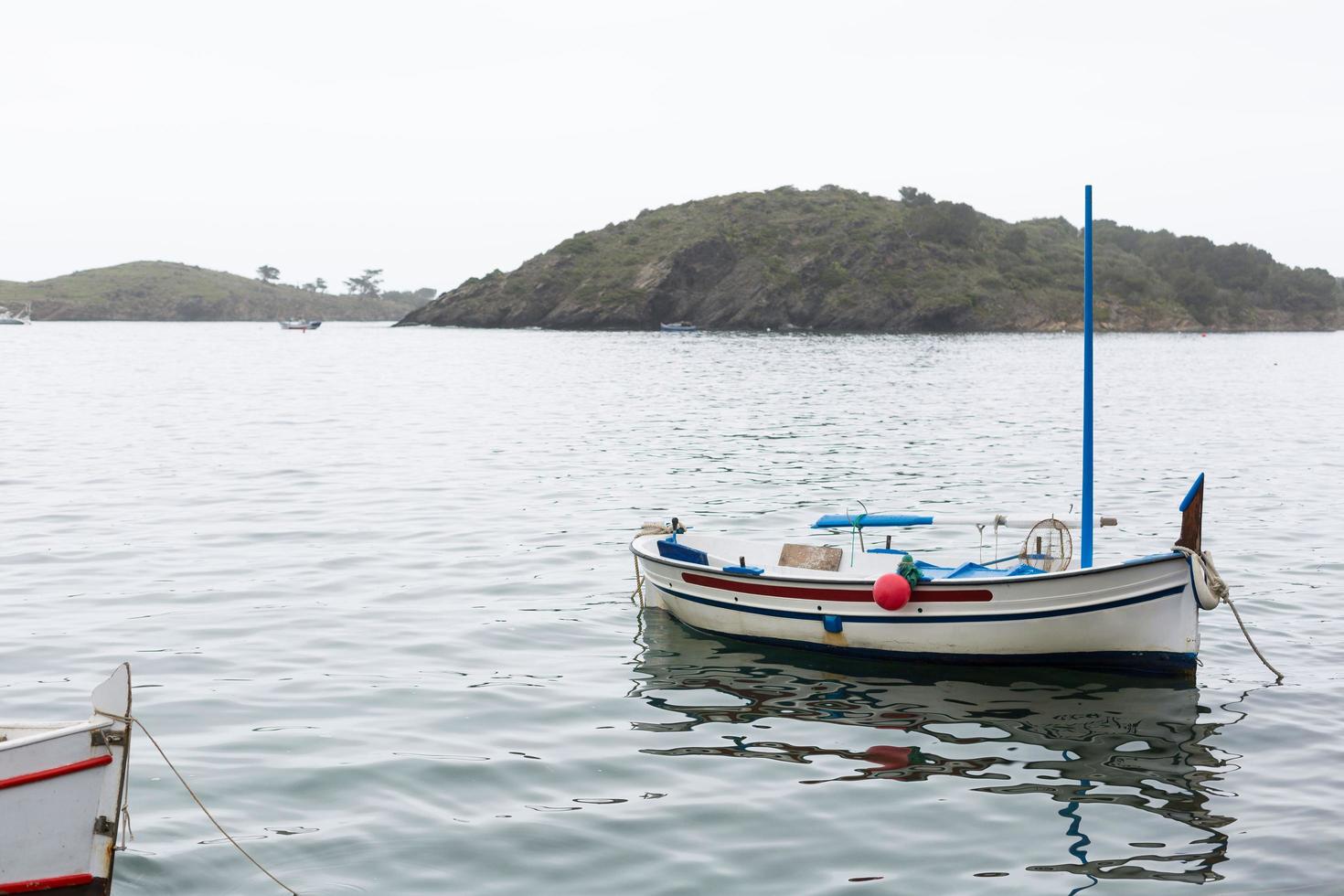 hantverksfiskebåt, lokalt fiske, kustfiske, kustfiske foto