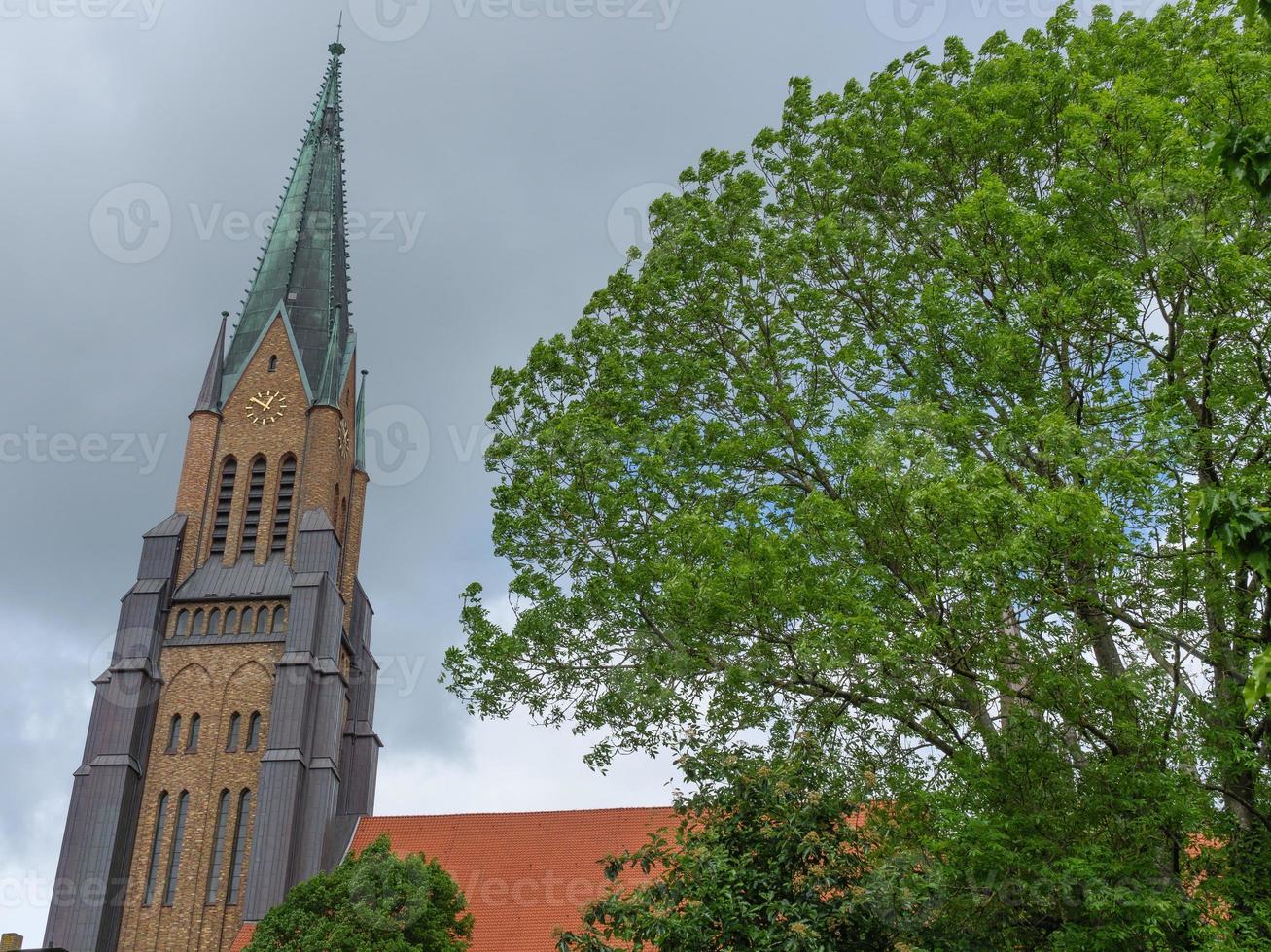 staden Schleswig i Tyskland foto