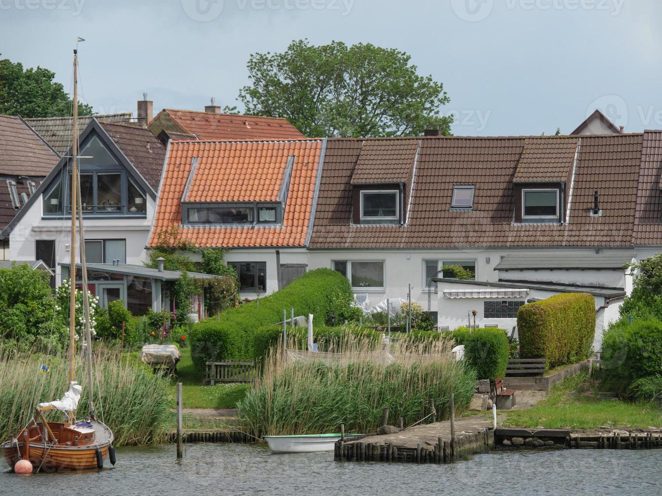 staden Schleswig i Tyskland foto