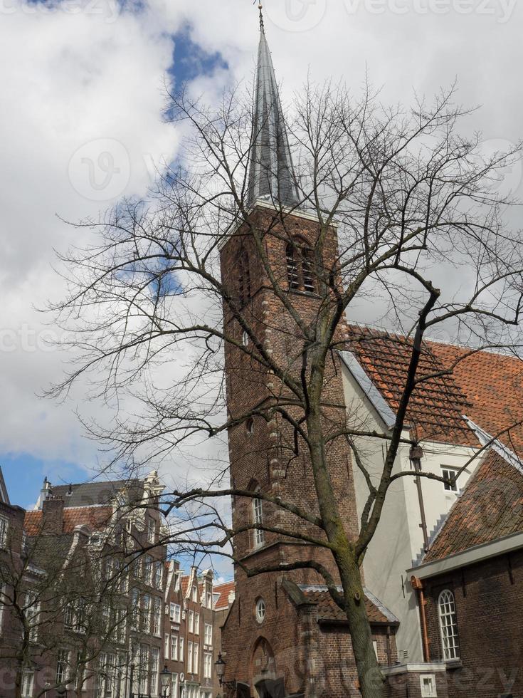 staden amsterdam i nederländerna foto