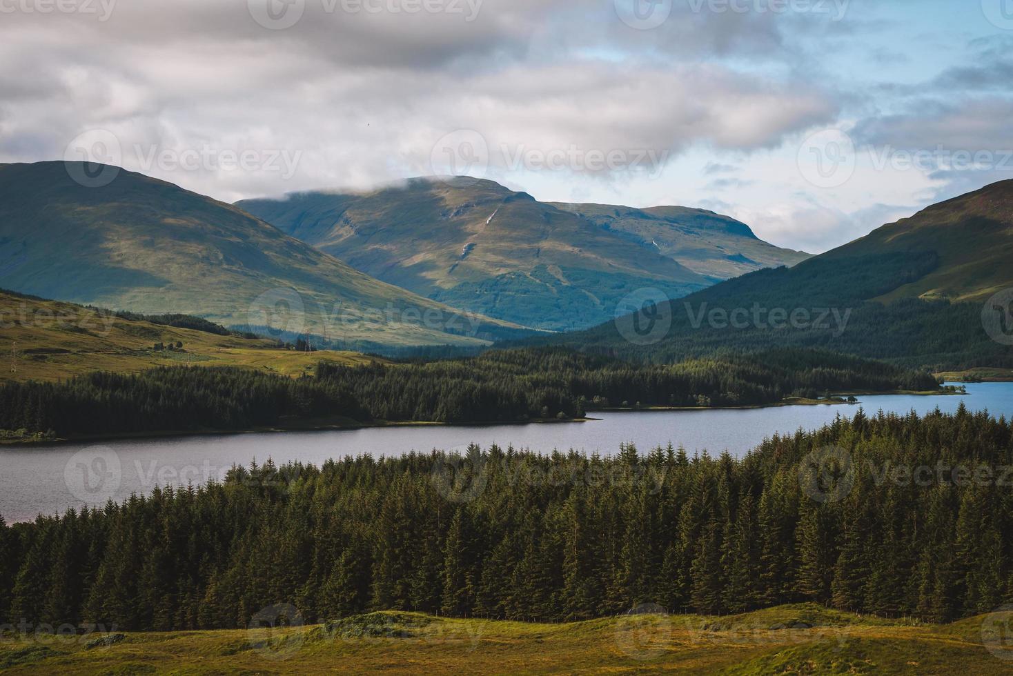 berg i Skottland, Storbritannien foto