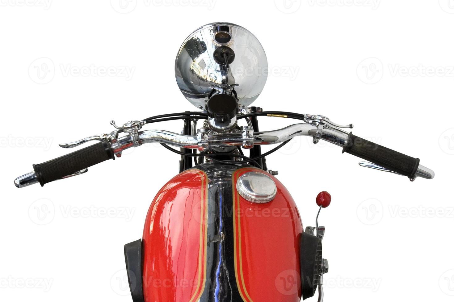 röd motorcykel foto