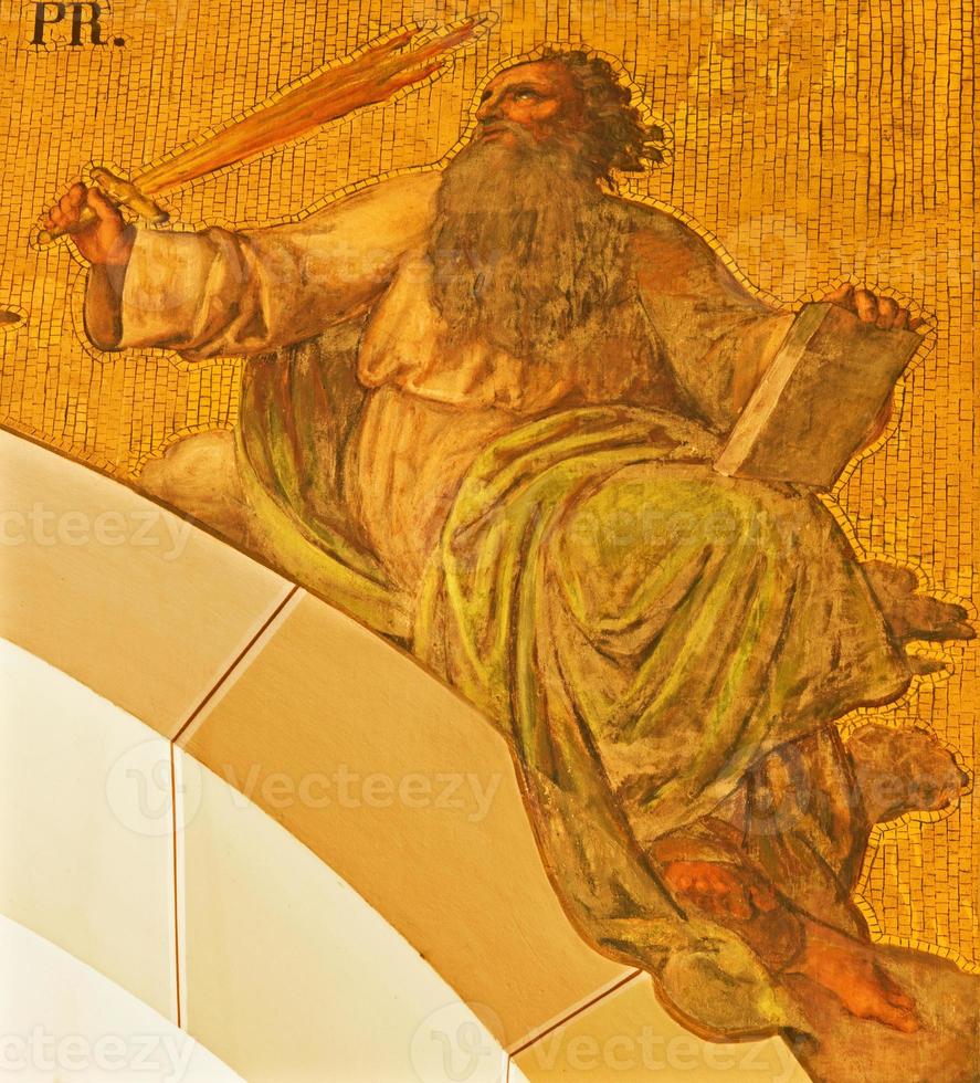 vienna - profeten Elias fresco foto