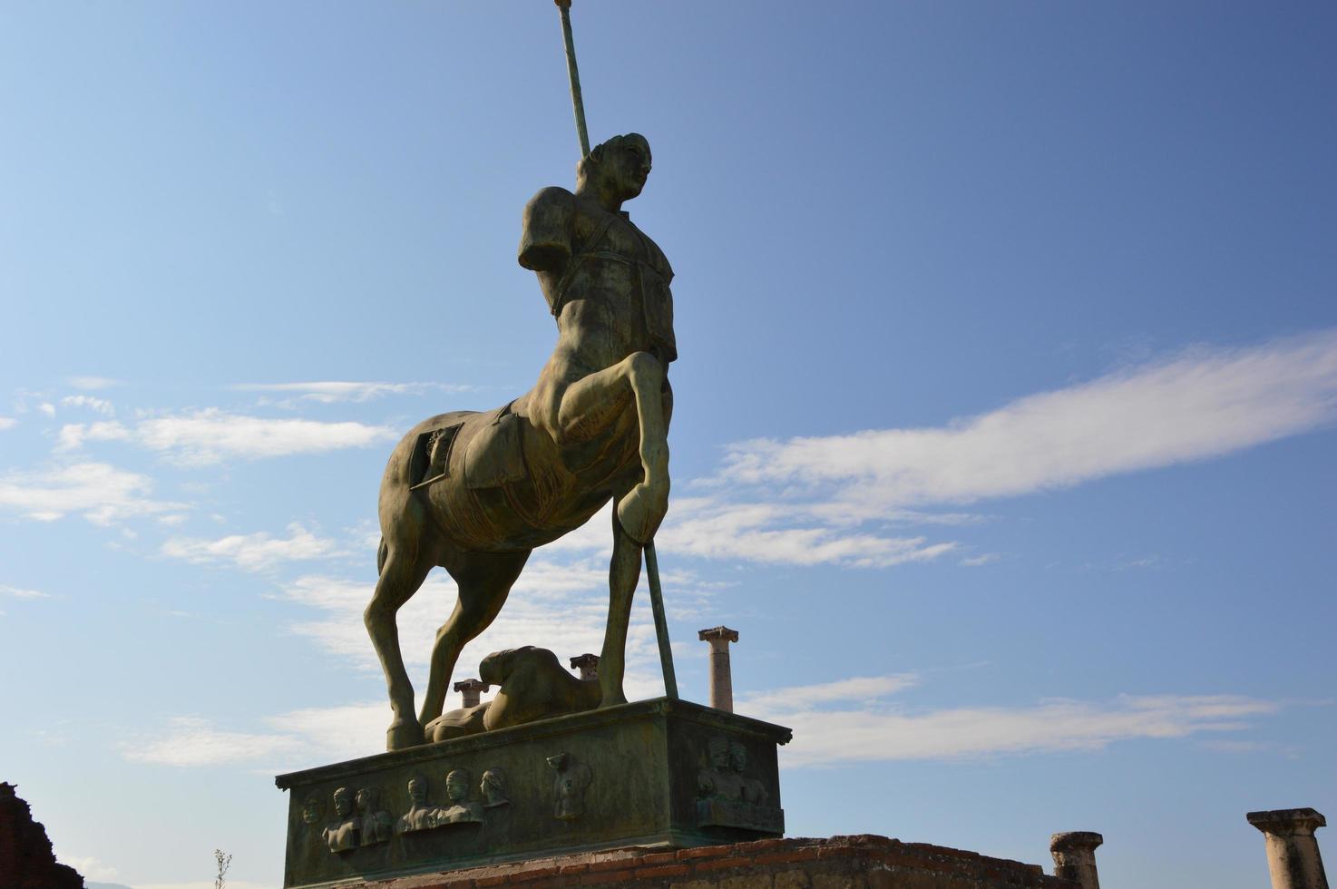 ruinerna av Pompeii, Italien foto