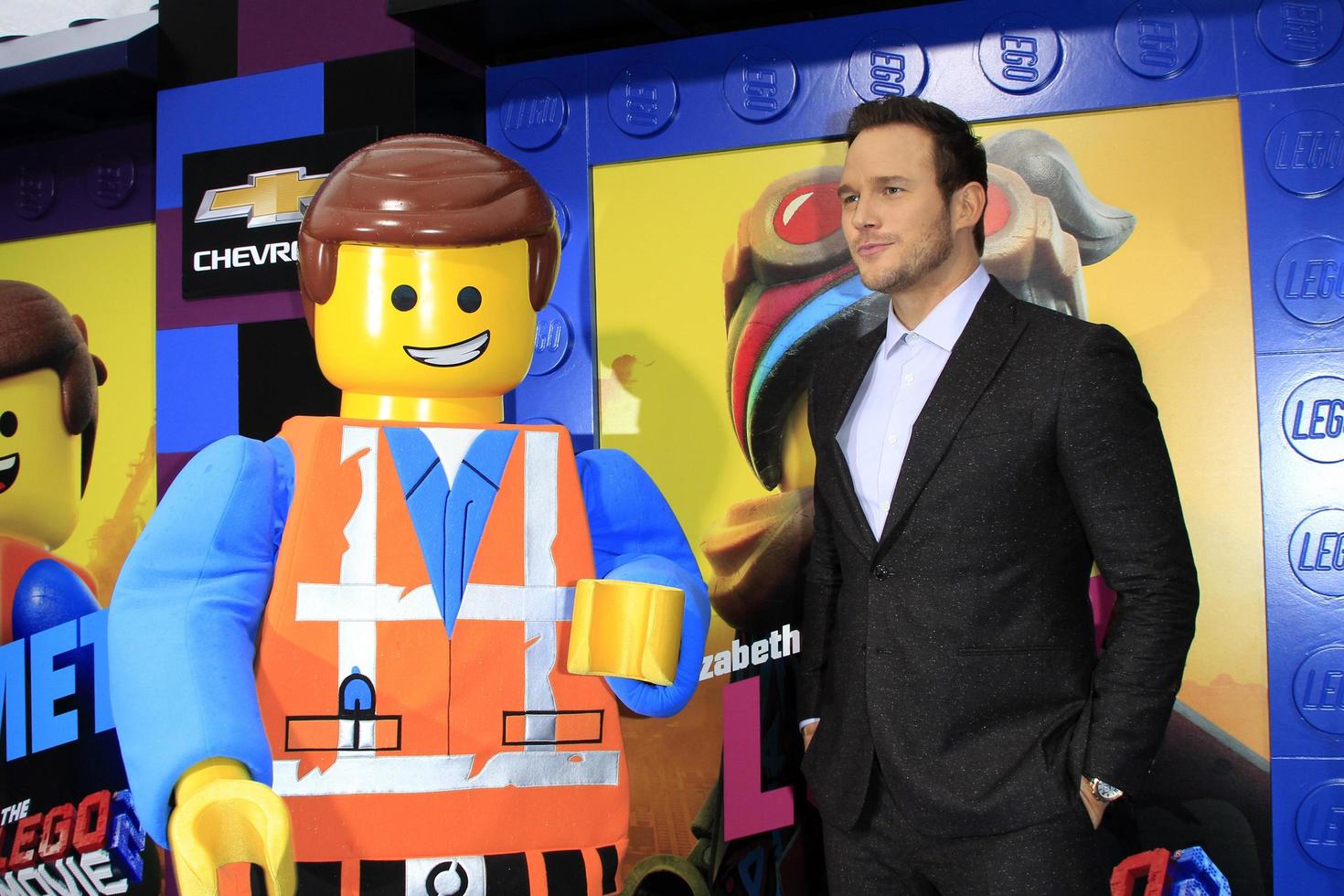 los angeles - 2 feb chris pratt på lego film 2 andra delen premiär på byteatern den 2 februari 2019 i Westwood, ca. foto