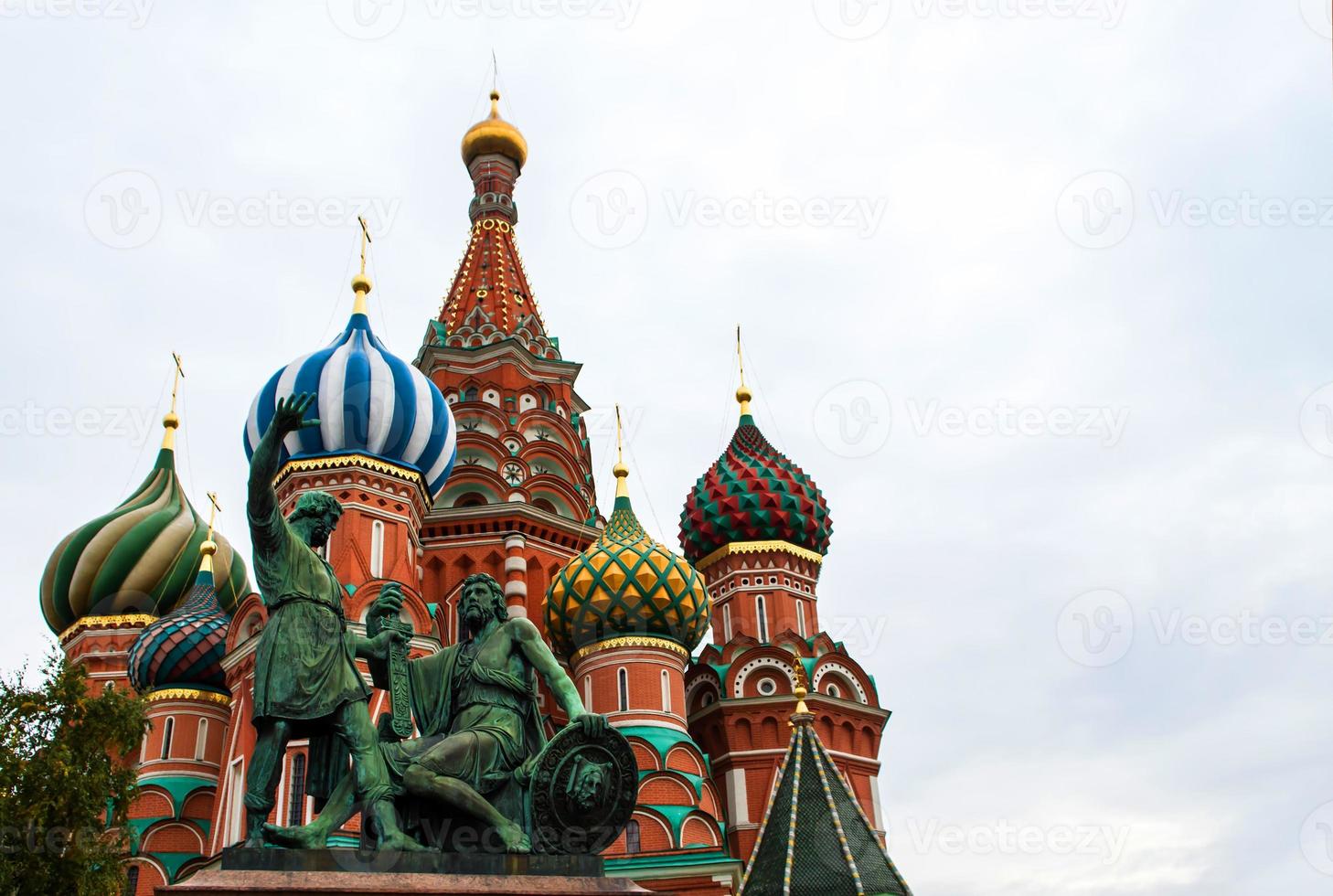 St basilkatedralen i Moskva foto