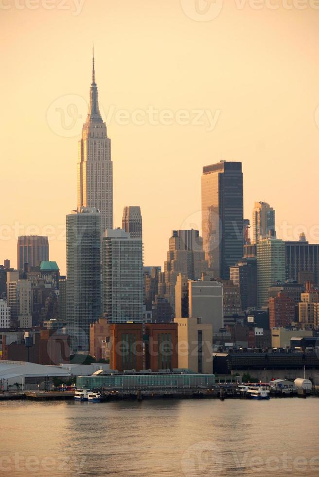 empire state building, new york city foto