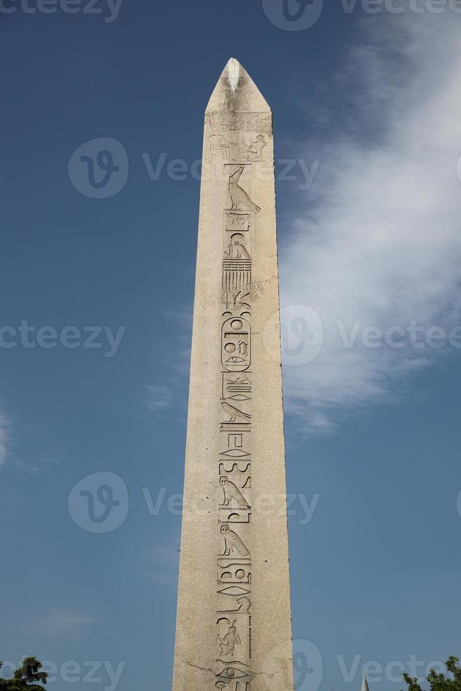 obelisk av theodosius i istanbul, Turkiet foto