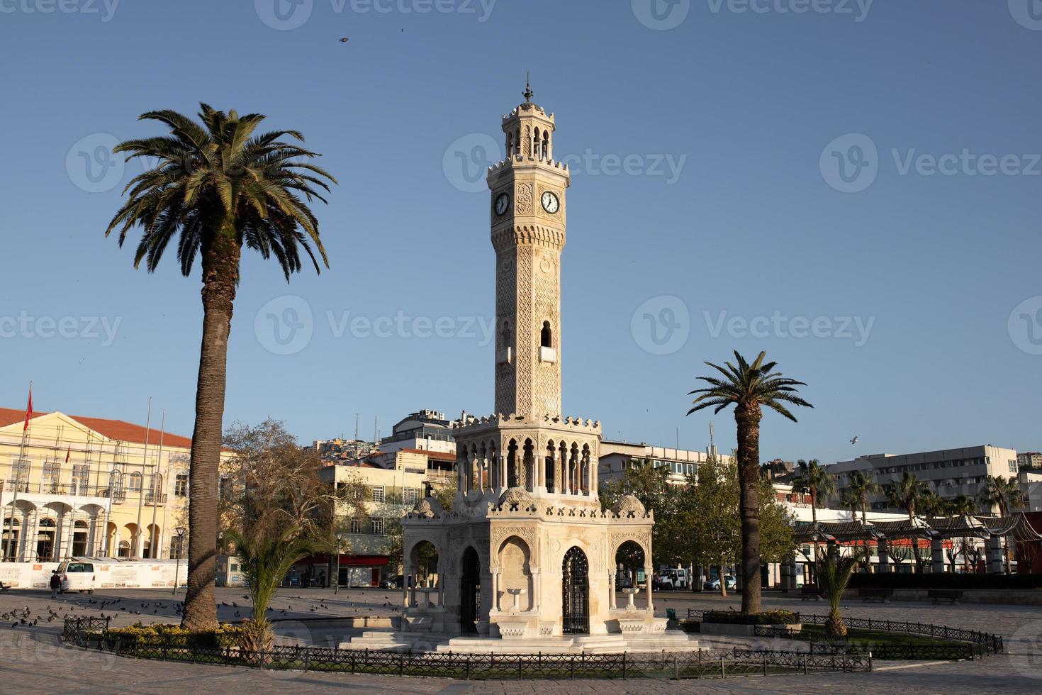 izmir klocktorn i izmir, Turkiet foto