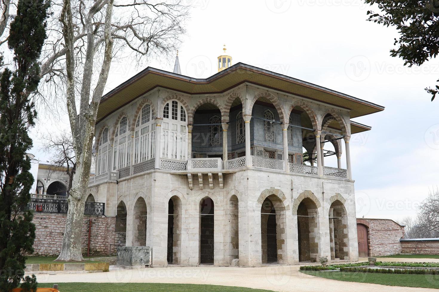 byggnad i Topkapipalatset, istanbul, Turkiet foto