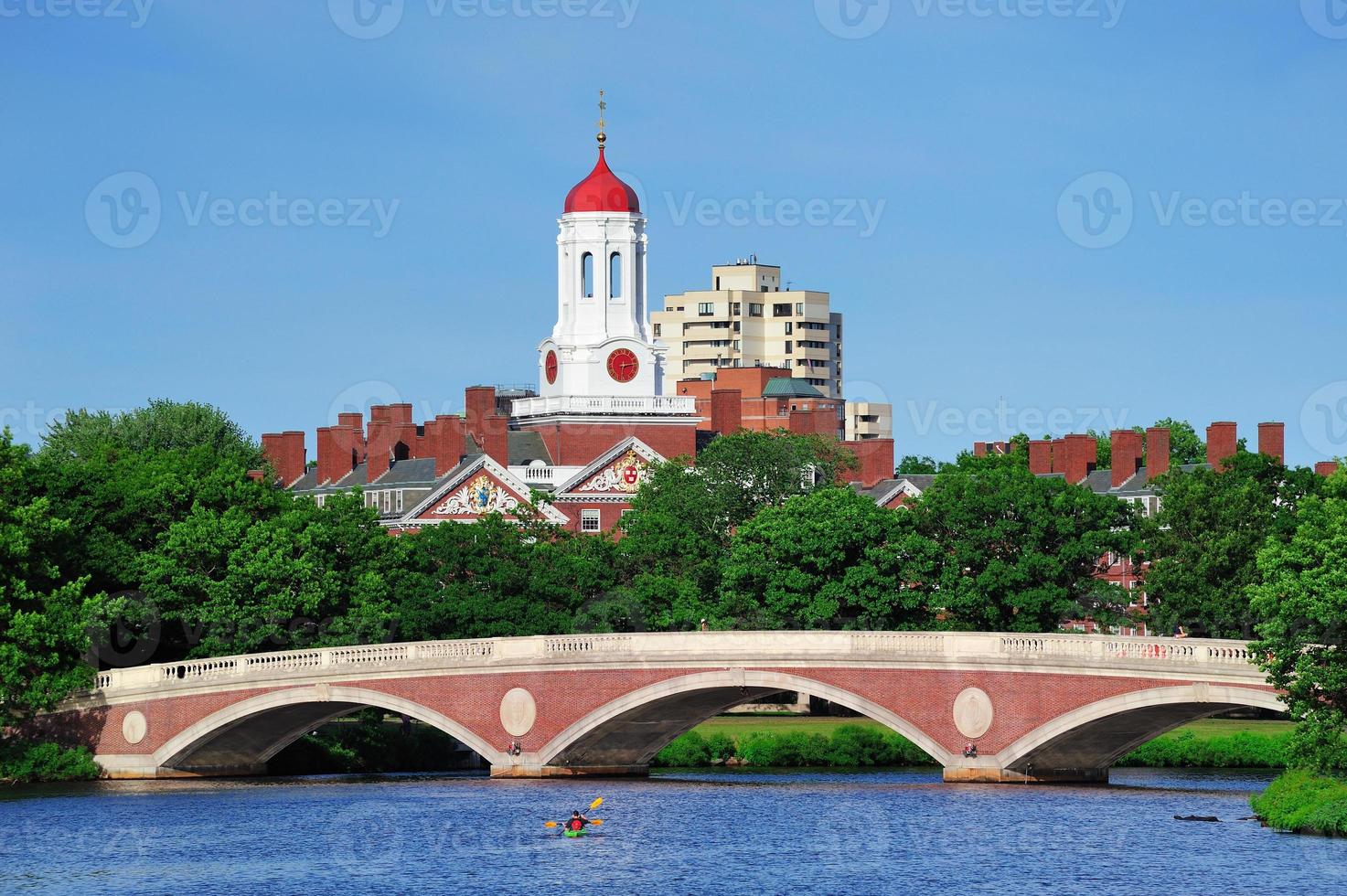 harvard campus i boston foto