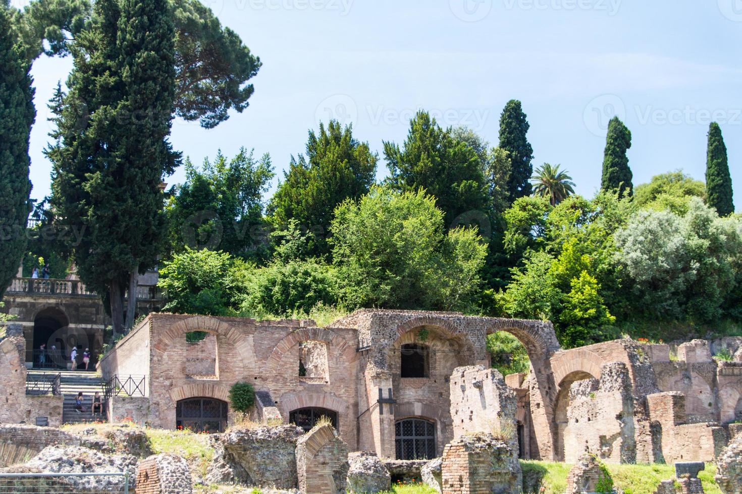 romerska ruiner i rom, forum foto