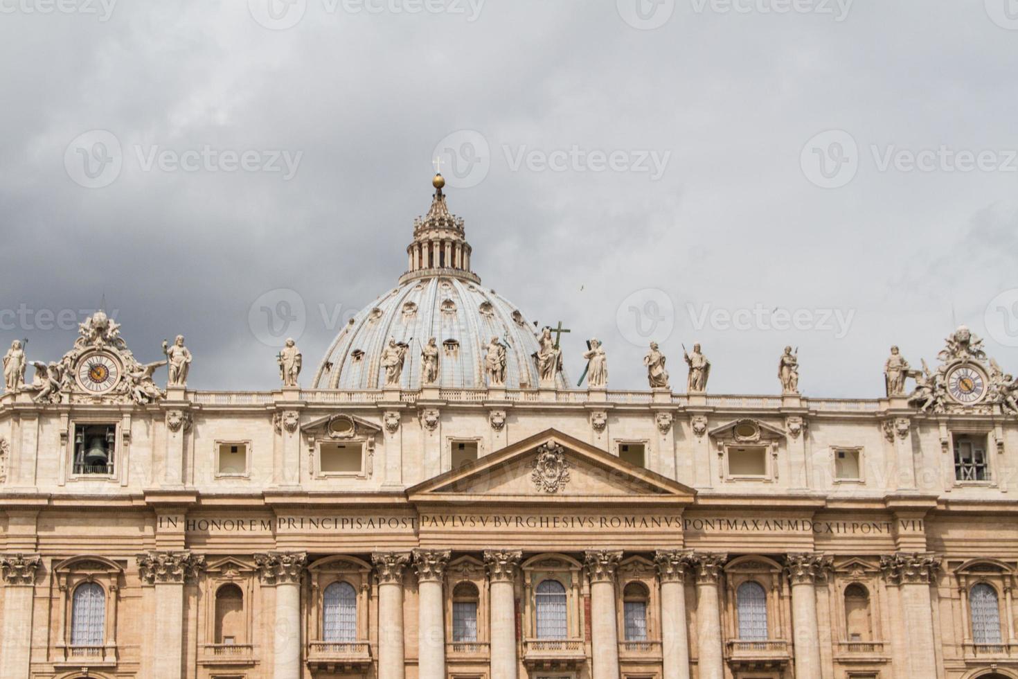 basilica di san pietro, rom, Italien foto