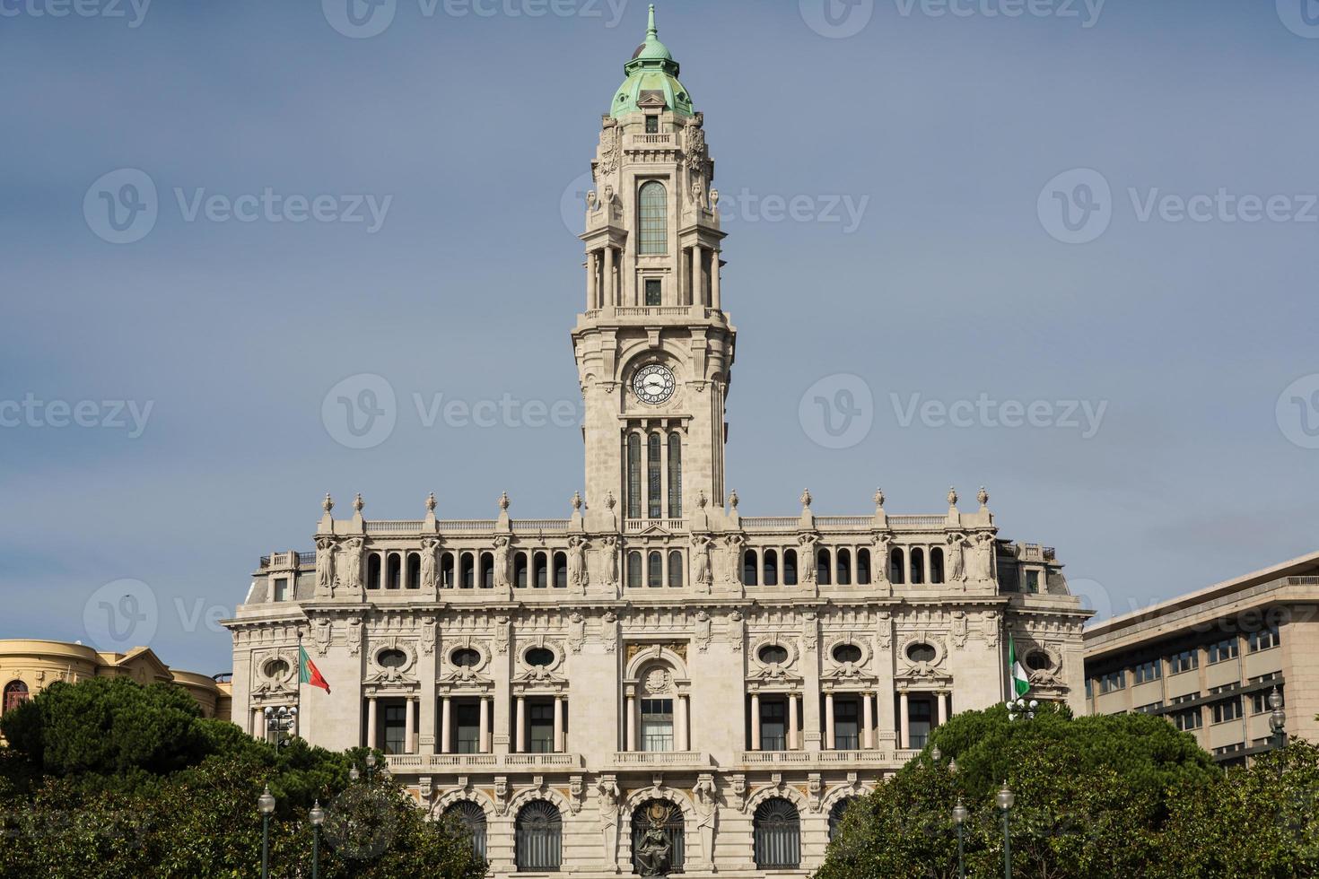 stadshuset i porto, portugal foto