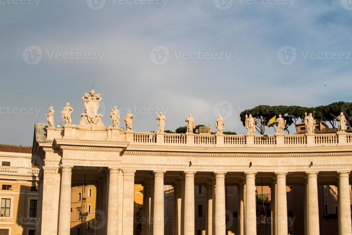 basilica di san pietro, vatikanen, rom, italien foto