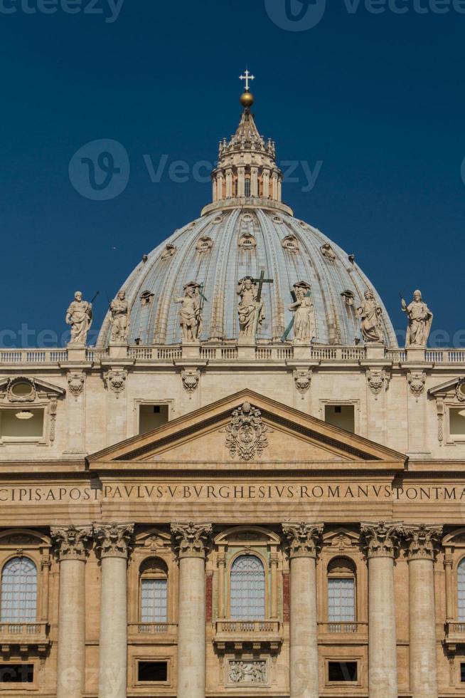 basilica di san pietro, vatikanen, rom, italien foto