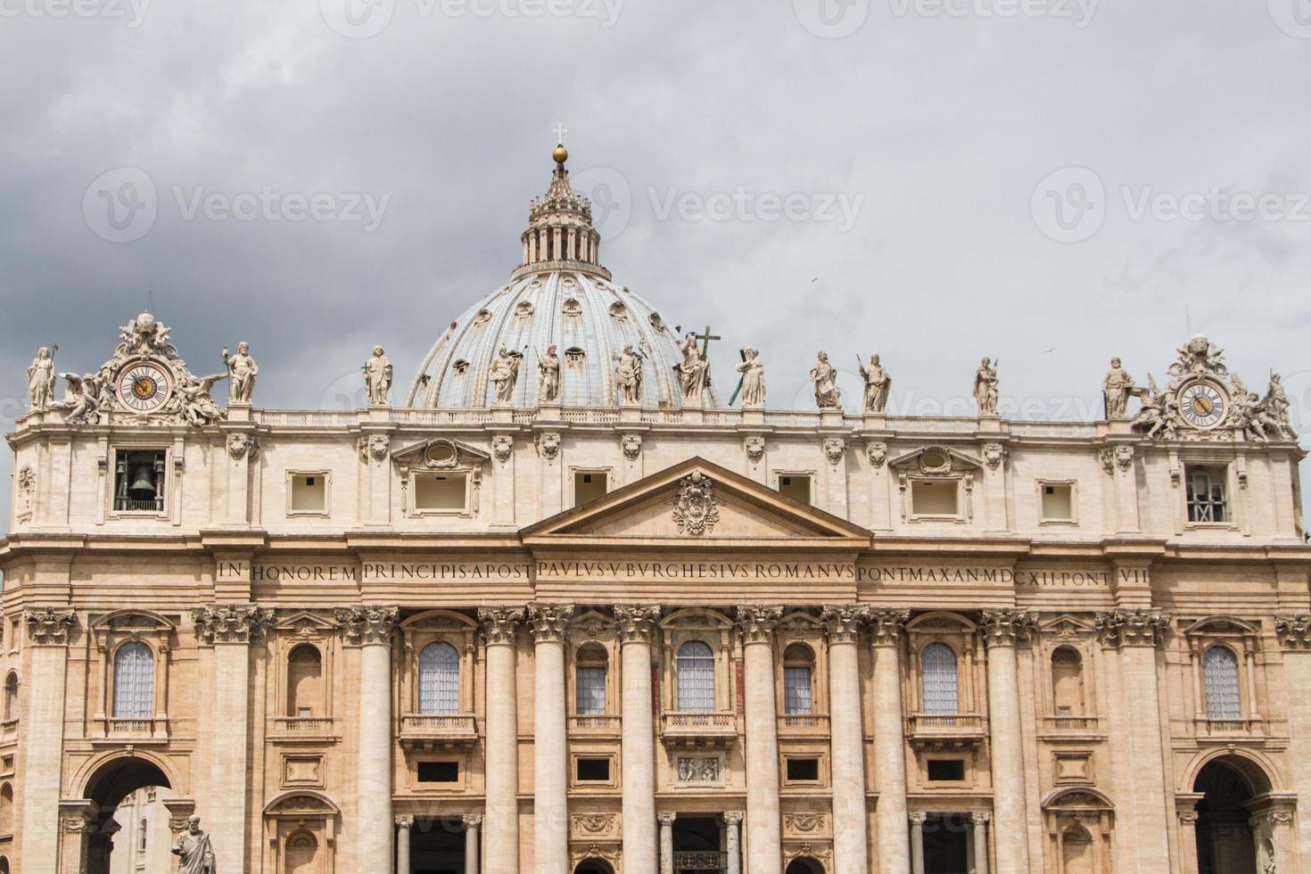 basilica di san pietro, rom, Italien foto