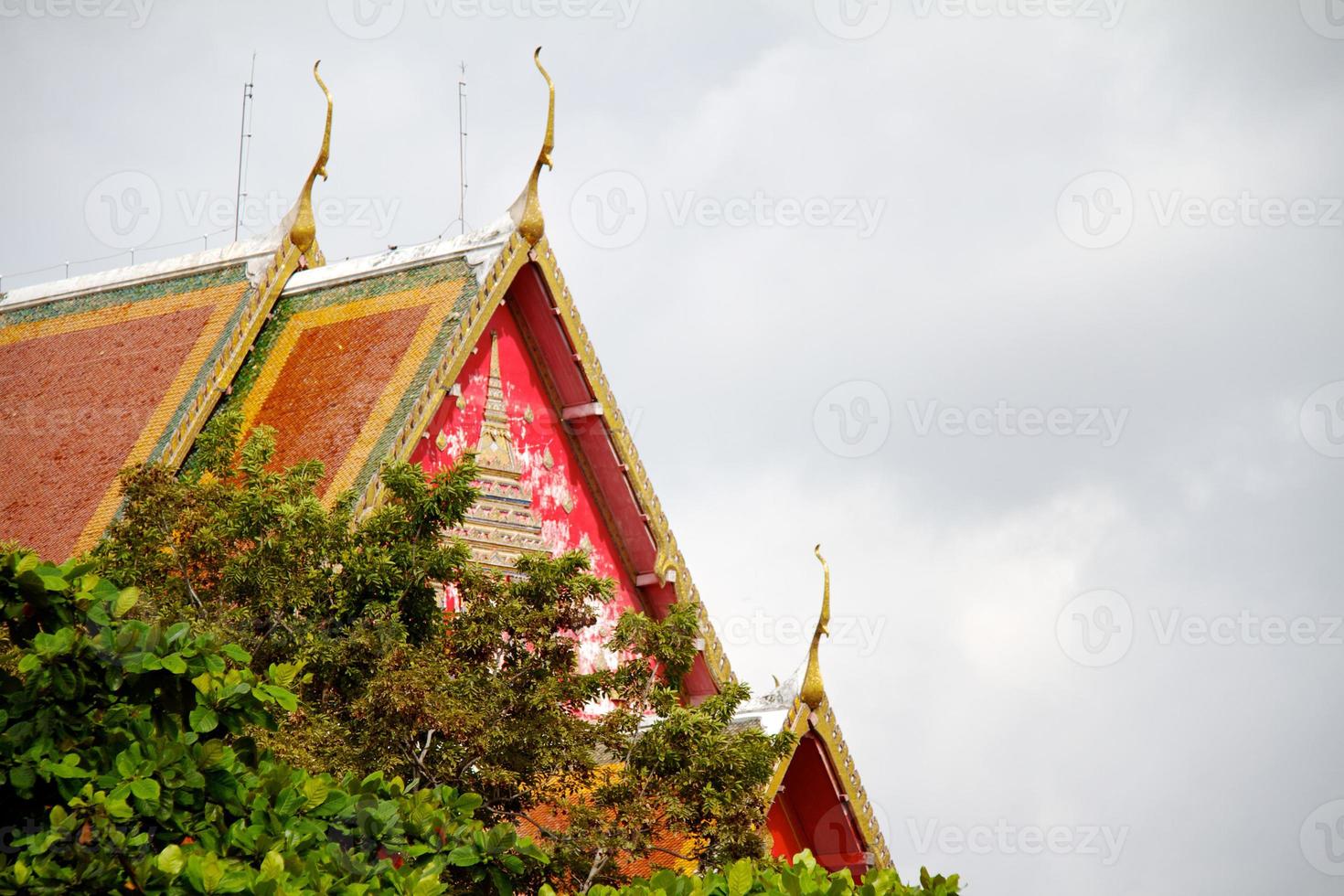 king palace wat mongkolpraphitara i ayutthaya, thailand foto
