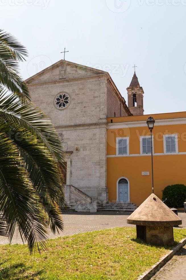 Rom, Italien. typiska arkitektoniska detaljer i den gamla staden foto