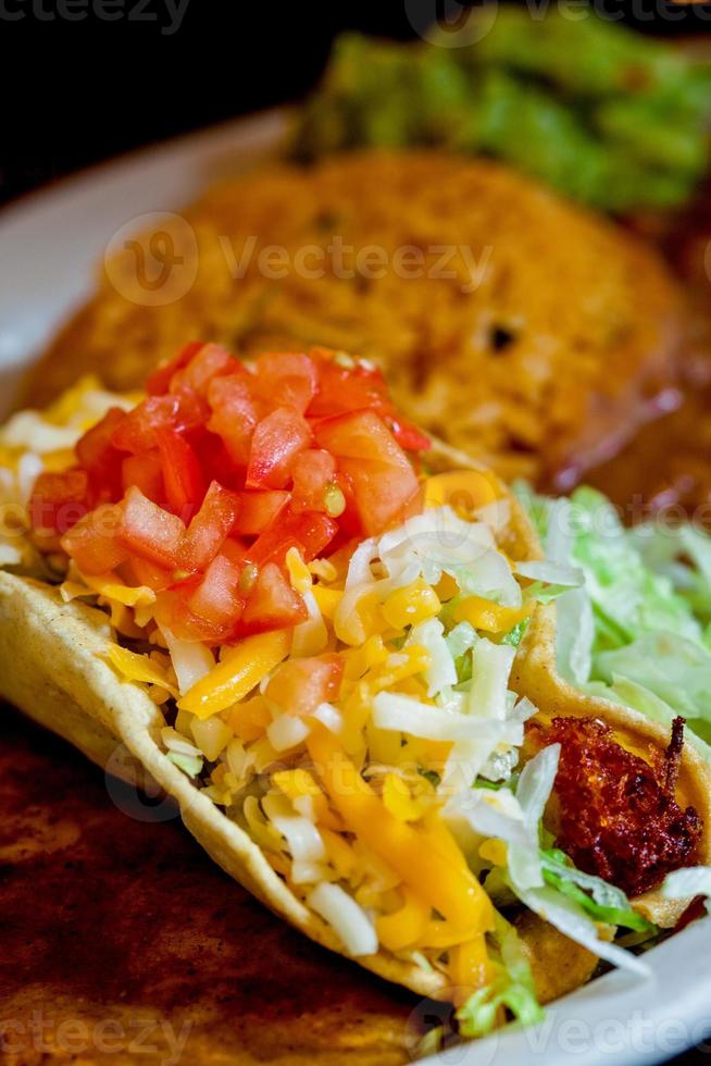 mexikansk taco foto