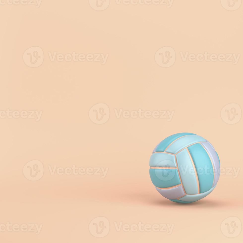 volleyboll på ljus bakgrund foto