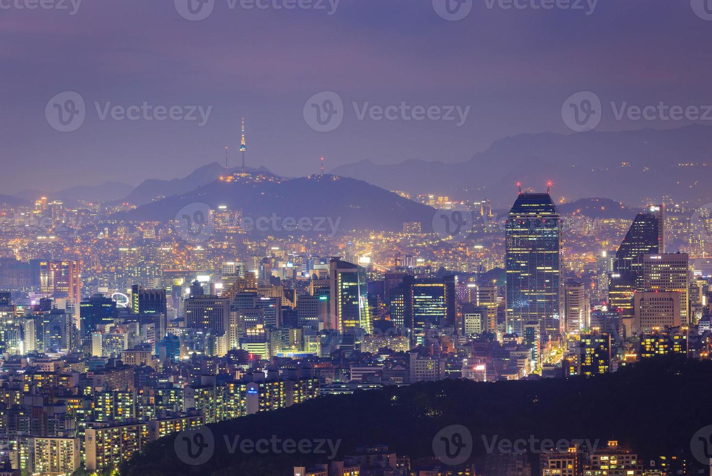 Seoul City, Sydkorea foto