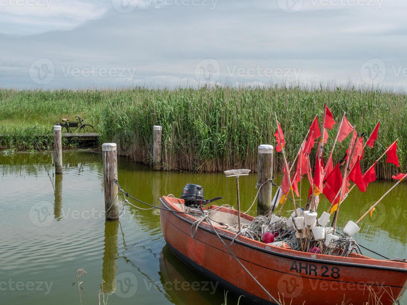 Ahrenshoop vid Östersjön i Tyskland foto