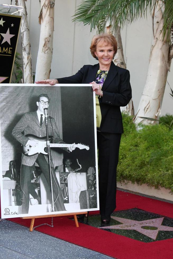 los angeles, 7 sep - maria elena holly på buddy holly walk of fame-ceremonin på hollywood walk of fame den 7 september 2011 i los angeles, ca foto