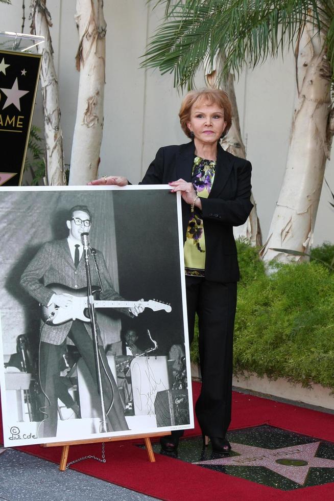 los angeles, 7 sep - maria elena holly på buddy holly walk of fame-ceremonin på hollywood walk of fame den 7 september 2011 i los angeles, ca foto