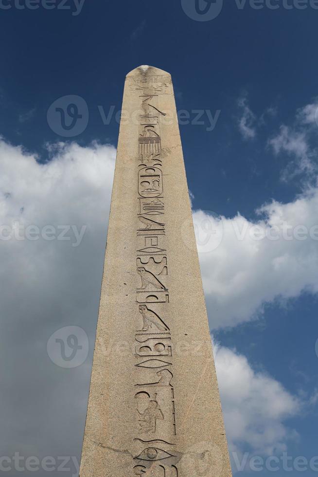 obelisk av theodosius i istanbul, Turkiet foto