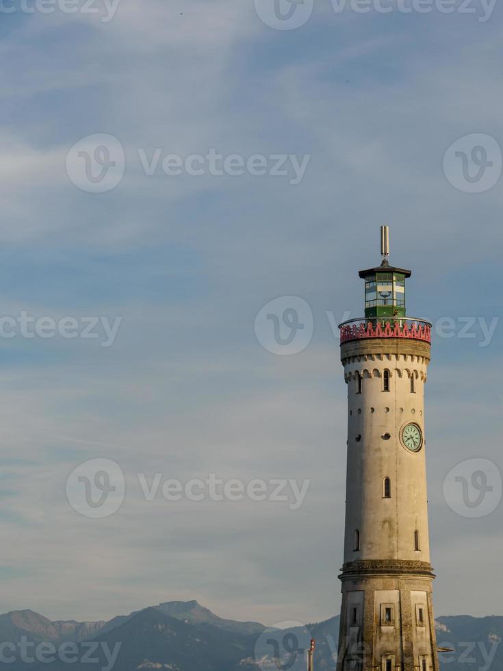 Lindau vid Bodensjön i Tyskland foto